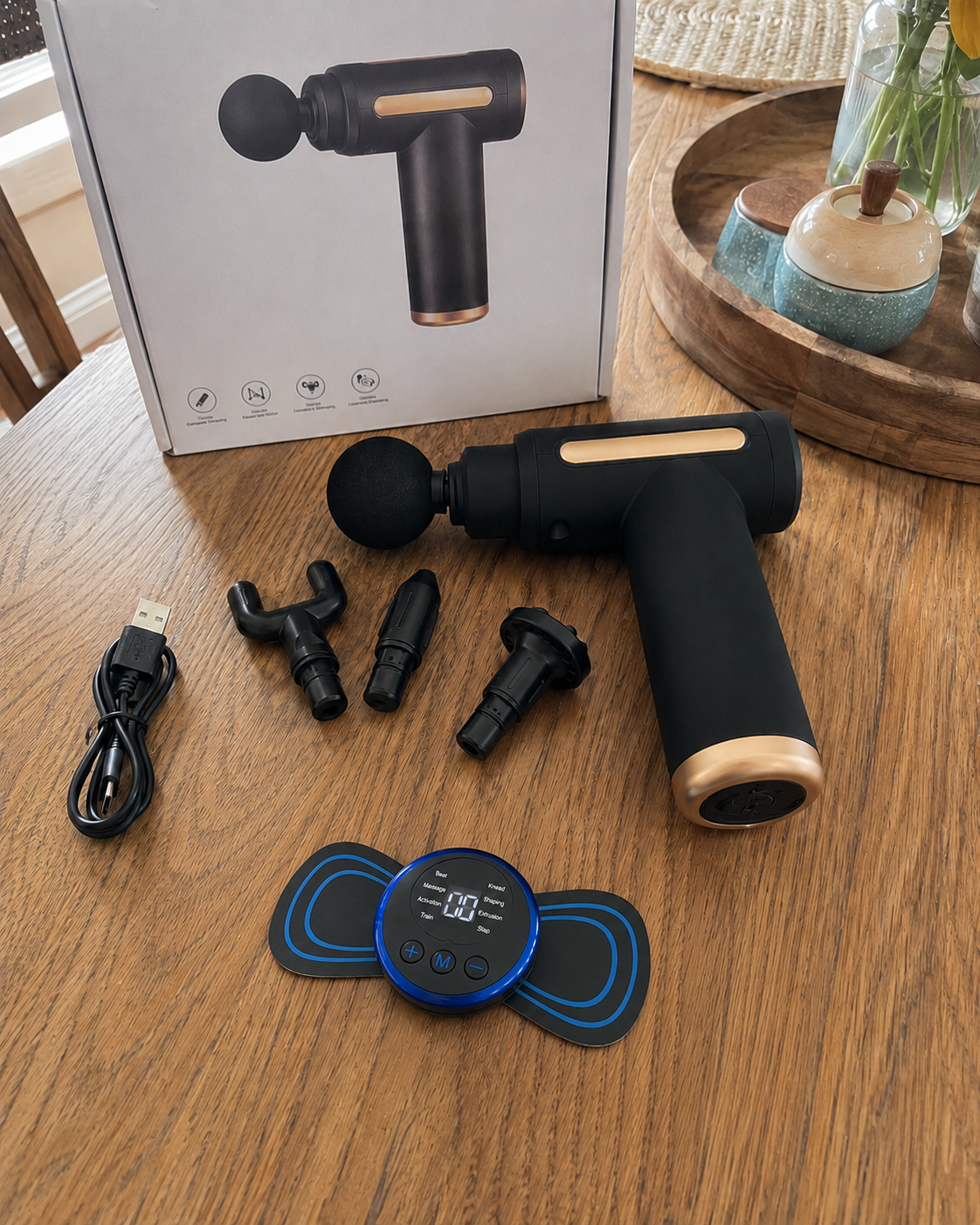 AlivioPro™ Combo Masajeador 2 en 1
