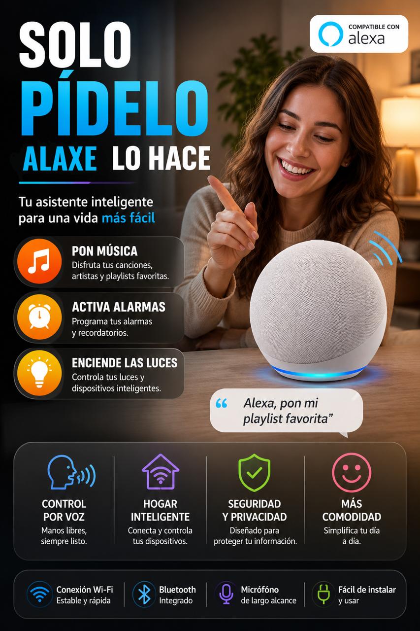 Parlante Inteligente Alaxe™
